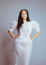 Load image into Gallery viewer, 80's Pink Lace Dress